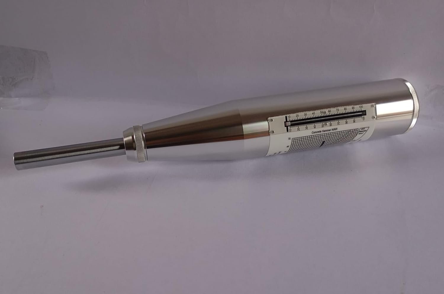 Concrete Rebound Hammer - NDT Resiliometer Scihmidt Hammer for Testing Concrete Strength (10-60Mpa Range) | Accurate Concrete Hardness & Durability Testing with 6 months warranty - Image 4