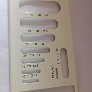 Industrial Gauge with Length Gauge Flakiness of Aggregate to check flakiness index and elongation index (Flakiness gauge)