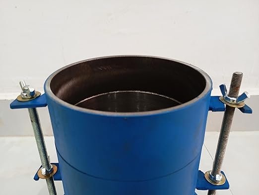 CBR Mould for Soil Testing | California Bearing Ratio Mould with Perforated Base Plate & Collar | IS Standard Laboratory Apparatus for Soil Strength Analysis in Civil Engineering - Image 5