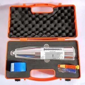 Concrete Rebound Hammer - NDT Resiliometer Scihmidt Hammer for Testing Concrete Strength (10-60Mpa Range) | Accurate Concrete Hardness & Durability Testing with 6 months warranty