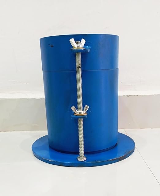 CBR Mould for Soil Testing | California Bearing Ratio Mould with Perforated Base Plate & Collar | IS Standard Laboratory Apparatus for Soil Strength Analysis in Civil Engineering - Image 7