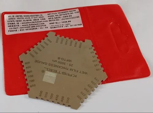 Kristeel - Wet Film Thickness Gauge-Hexagonal (20 - 3000 Microns) - WTFG-B - Image 2