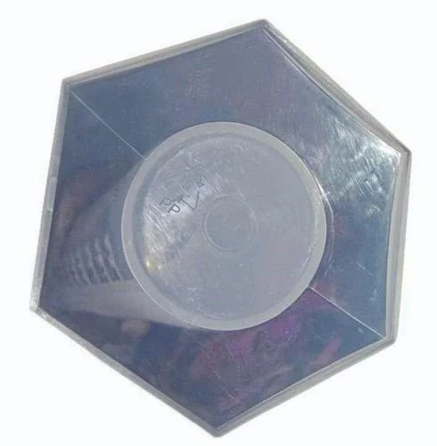 Polypropylene Hexagonal Base Measuring Cylinder for Laboratory 500ml - Image 6