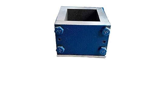 Mild Steel Cube Mold for Mortar Testing – 50mm x 50mm x 50mm – Pack of 3 | Heavy-Duty Cube Moulds for Construction Lab Use | ISI Standard Compliant - Image 6