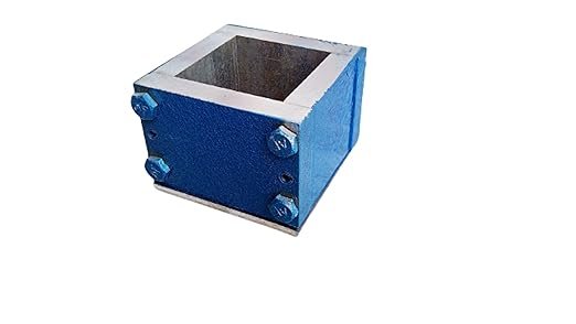 Mild Steel Cube Mold for Mortar Testing – 50mm x 50mm x 50mm – Pack of 3 | Heavy-Duty Cube Moulds for Construction Lab Use | ISI Standard Compliant - Image 5